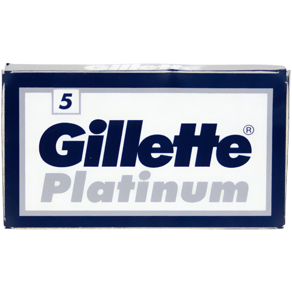 Gillette Platinum Double Edge Blades - 5 Blades
