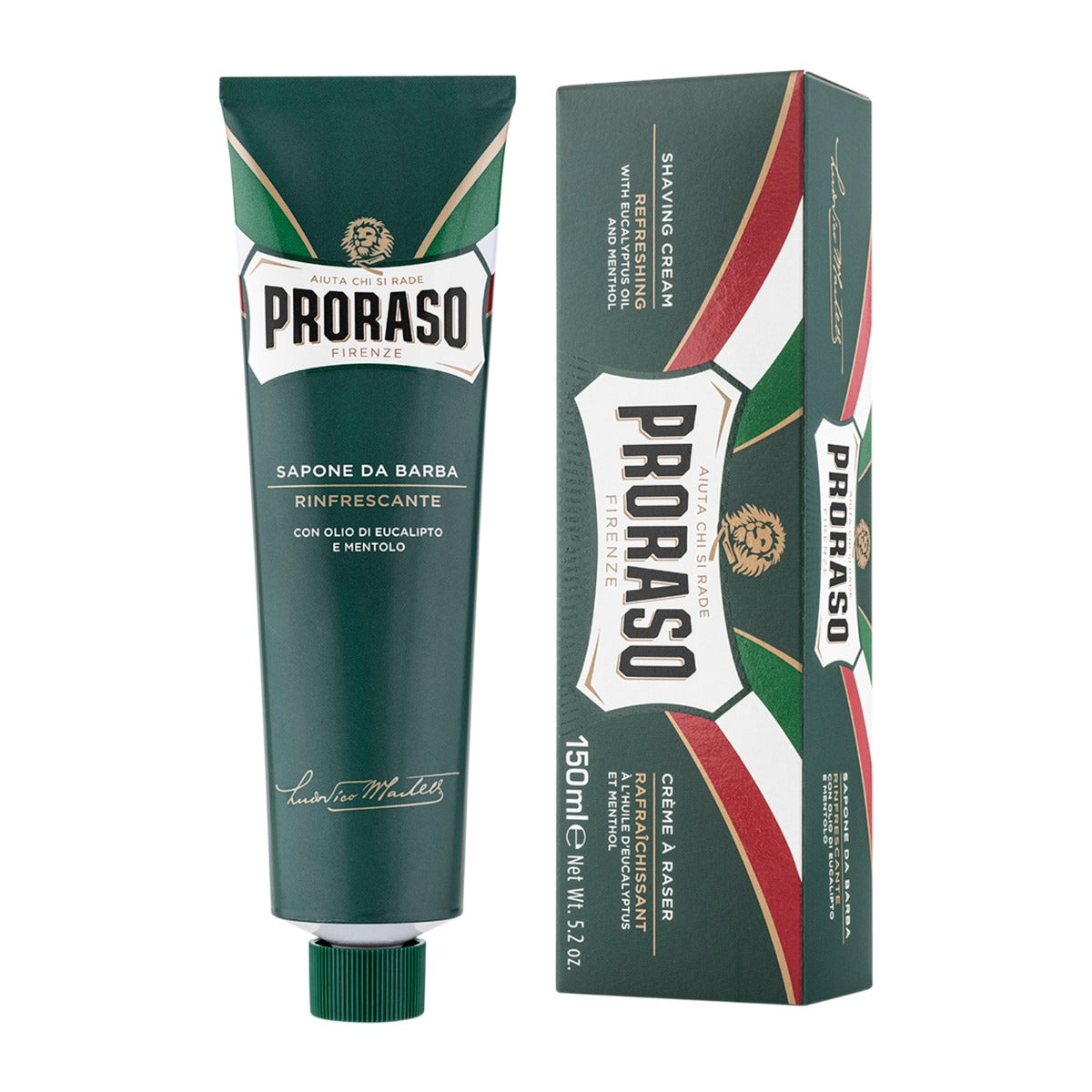Proraso Eucalyptus And Menthol Shaving Cream Tube 150ml