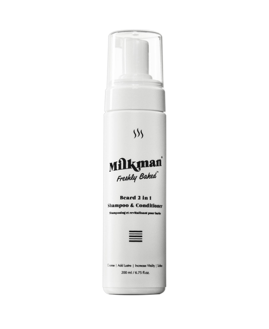 Milkman Freshly Baked 2 In 1 Beard Shampoo and Conditioner 200ml