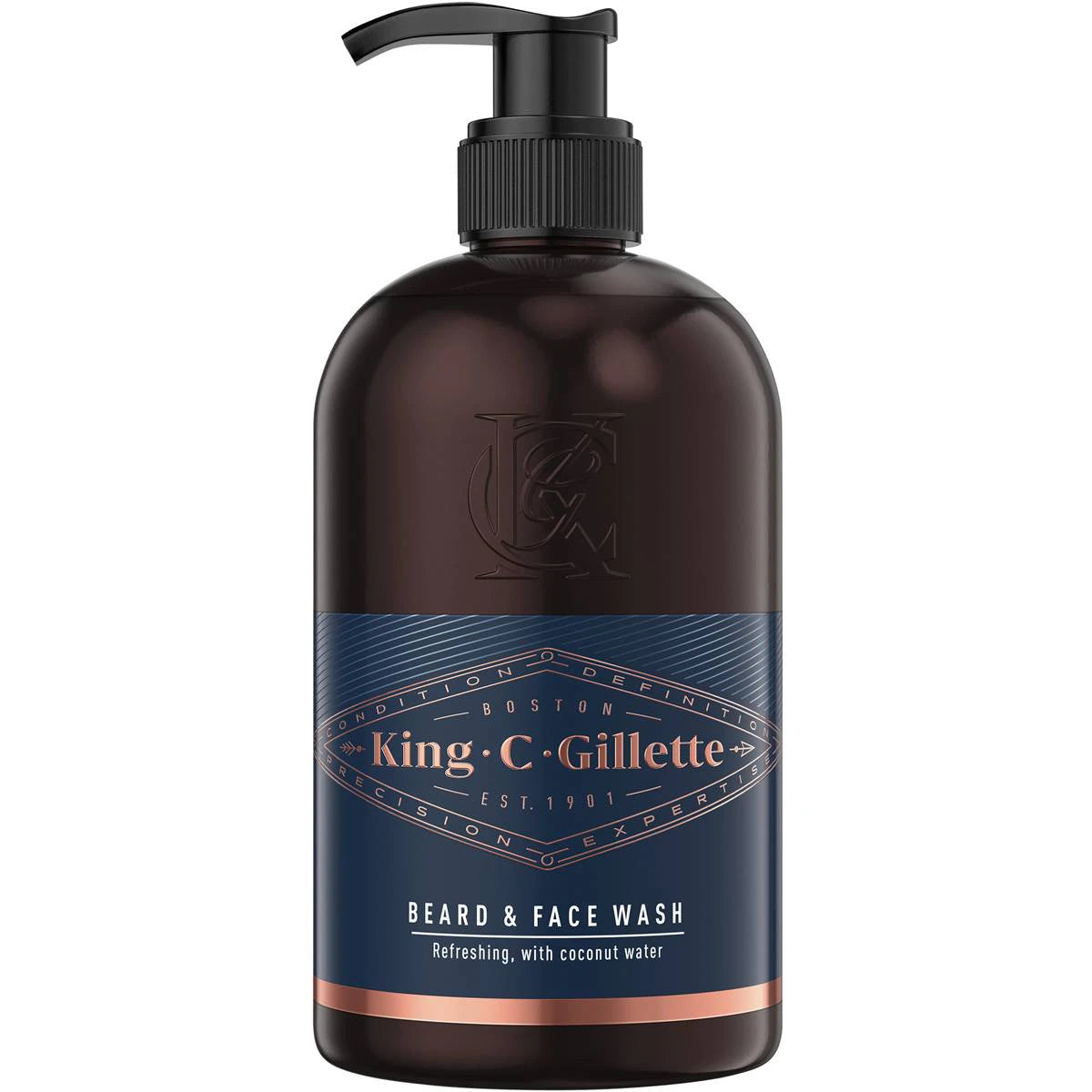 King C Gillette Beard & Face Wash 350ml