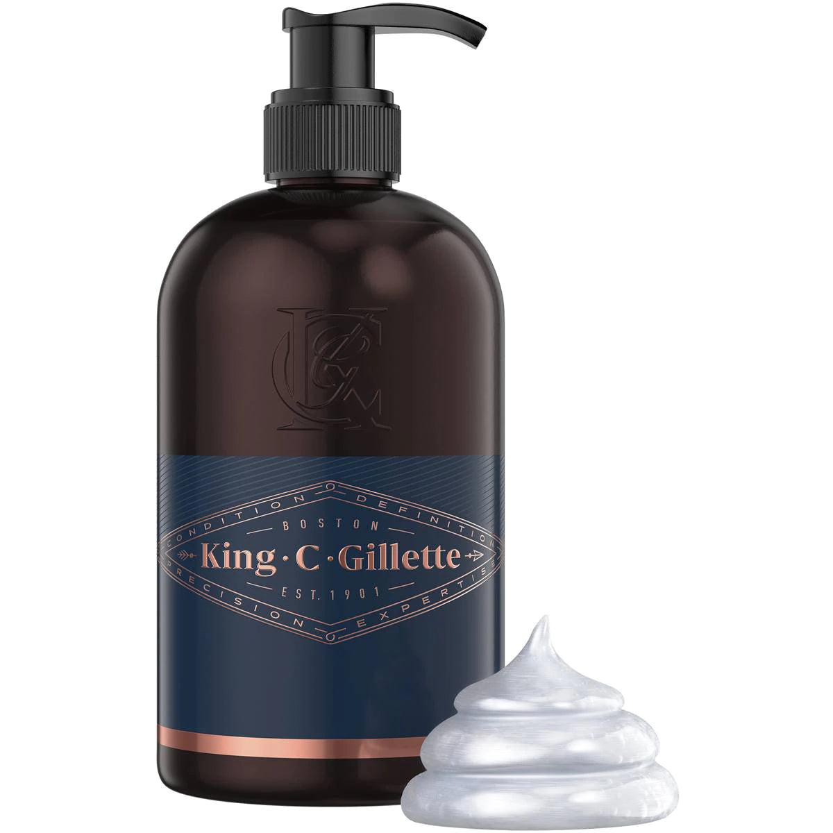King C Gillette Beard & Face Wash 350ml