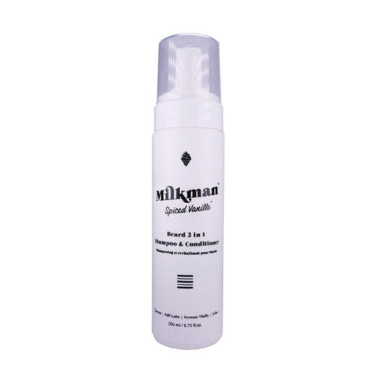Milkman Spiced Vanilla 2 In 1 Beard Shampoo and Conditioner 200ml