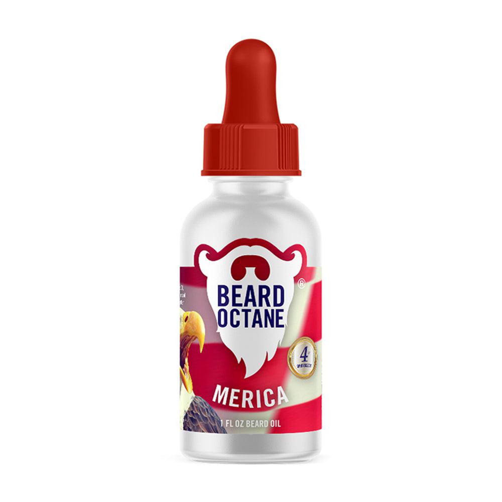 Beard Octane Merica Beard Oil 30ml - Cedar, Leather, Apples & Musk