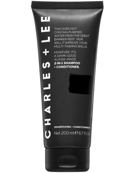 Charles + Lee Face 2 in 1 Shampoo and Conditioner 200ml