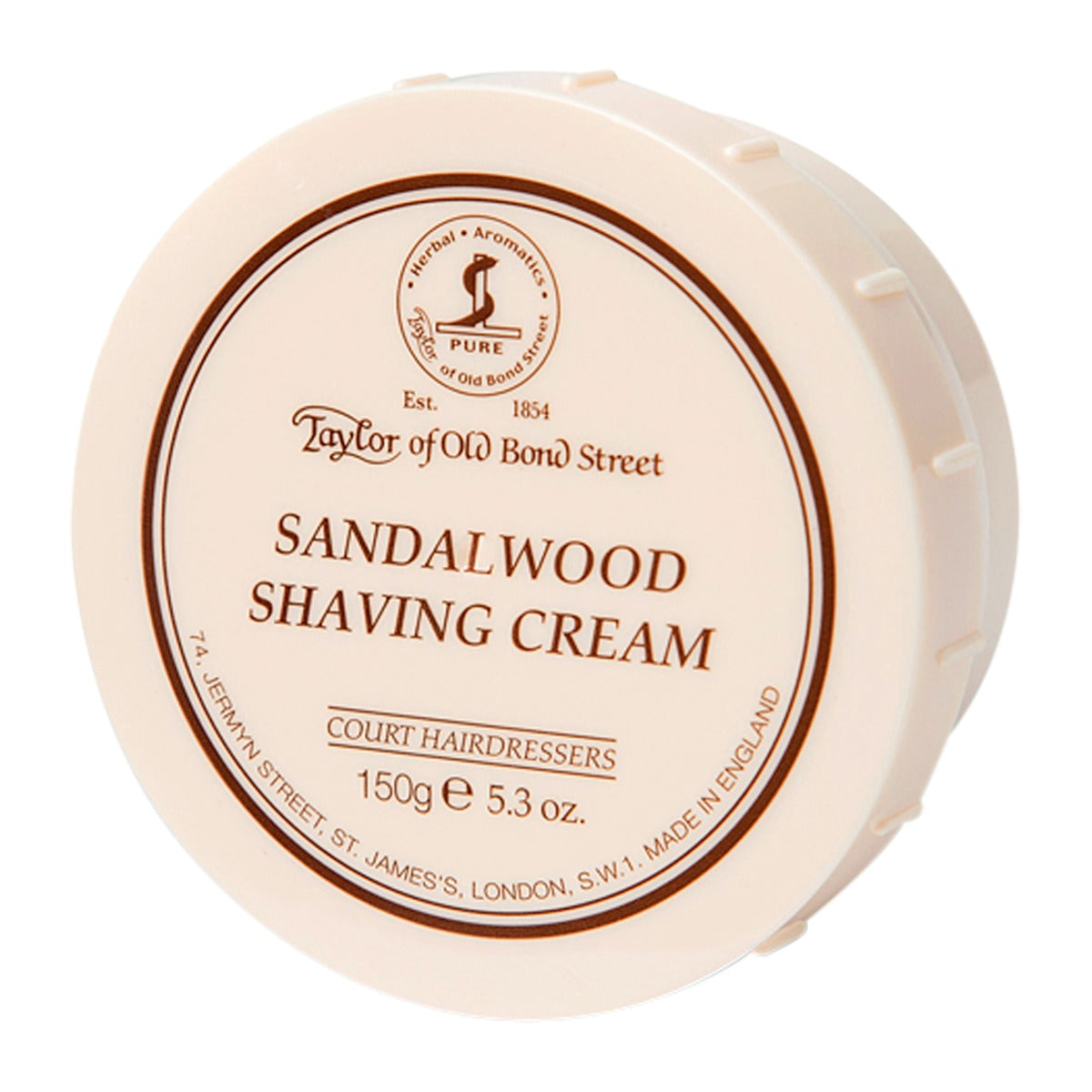 Taylor Of Old Bond Street Sandalwood Shaving Cream 150g